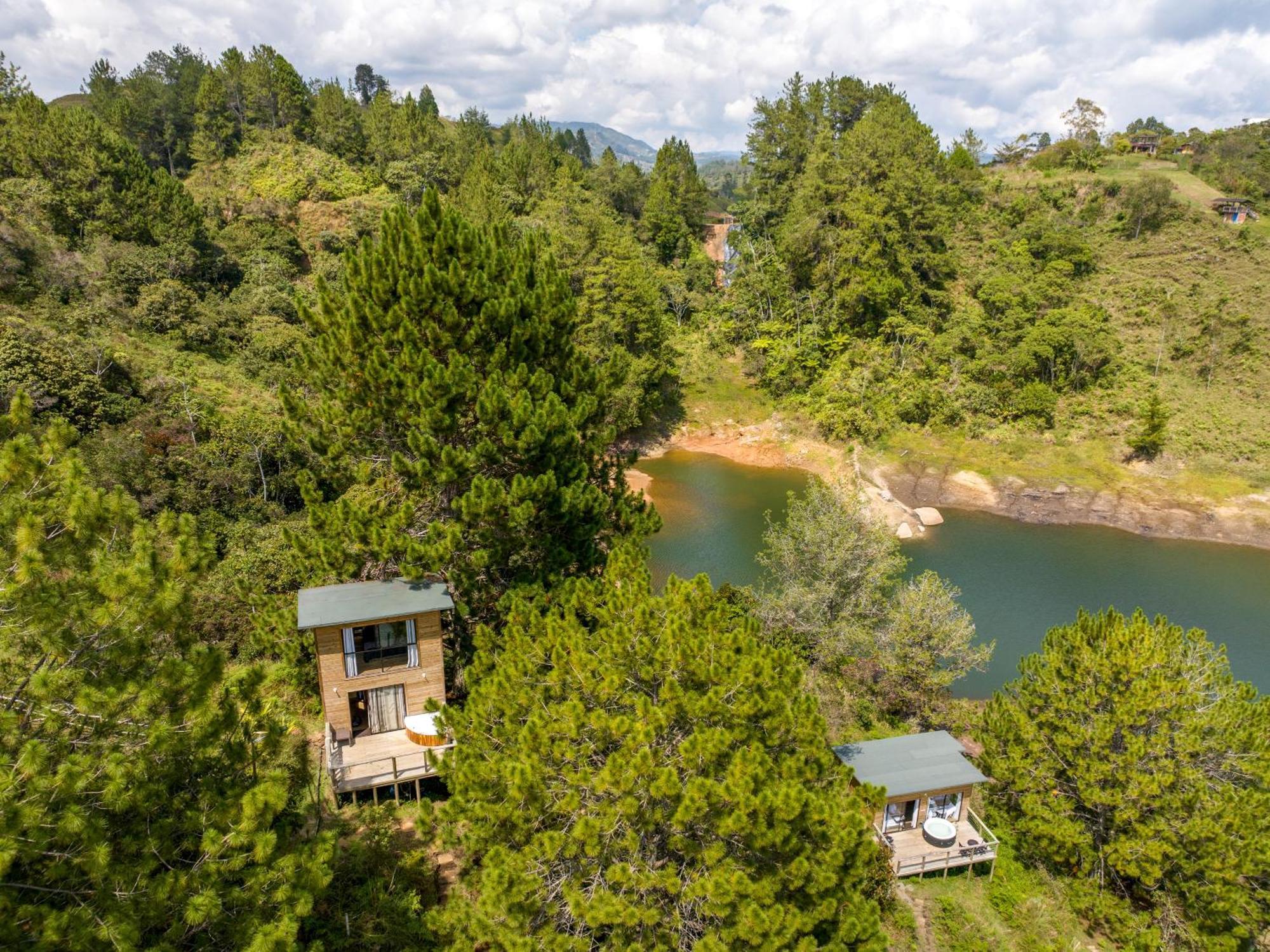 Cabanas Refugio Himalaya Guatapé Exteriér fotografie