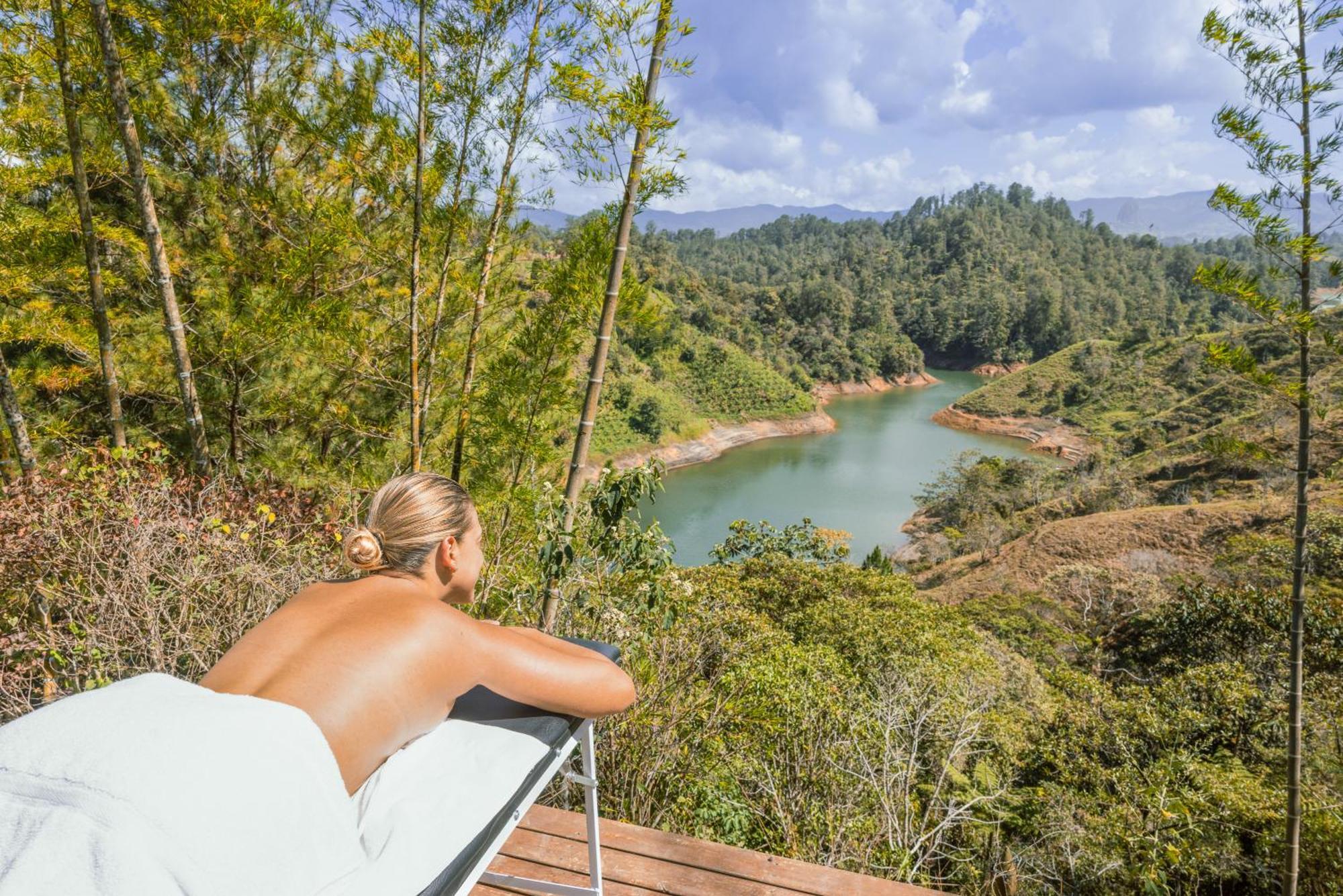 Cabanas Refugio Himalaya Guatapé Exteriér fotografie