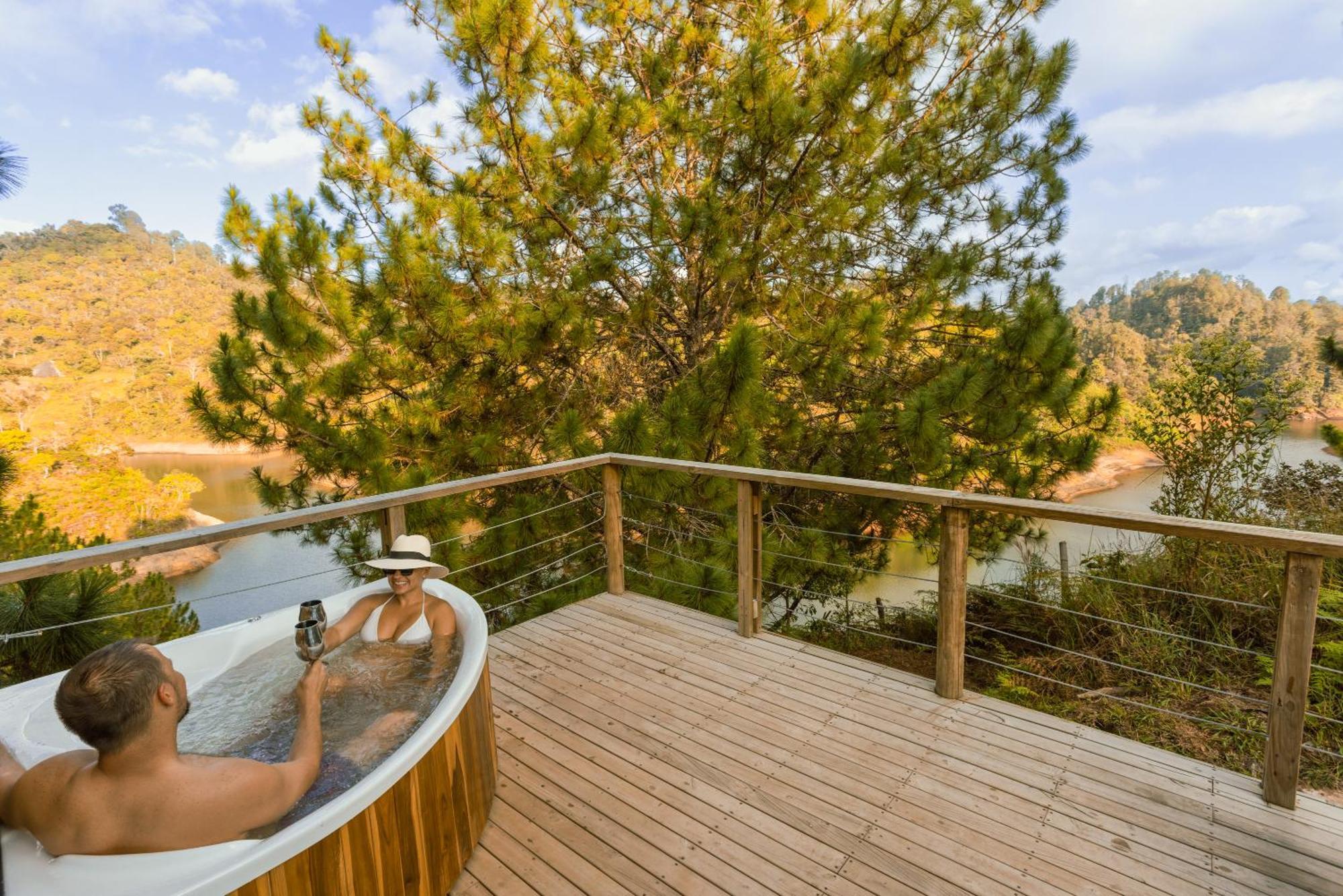 Cabanas Refugio Himalaya Guatapé Exteriér fotografie