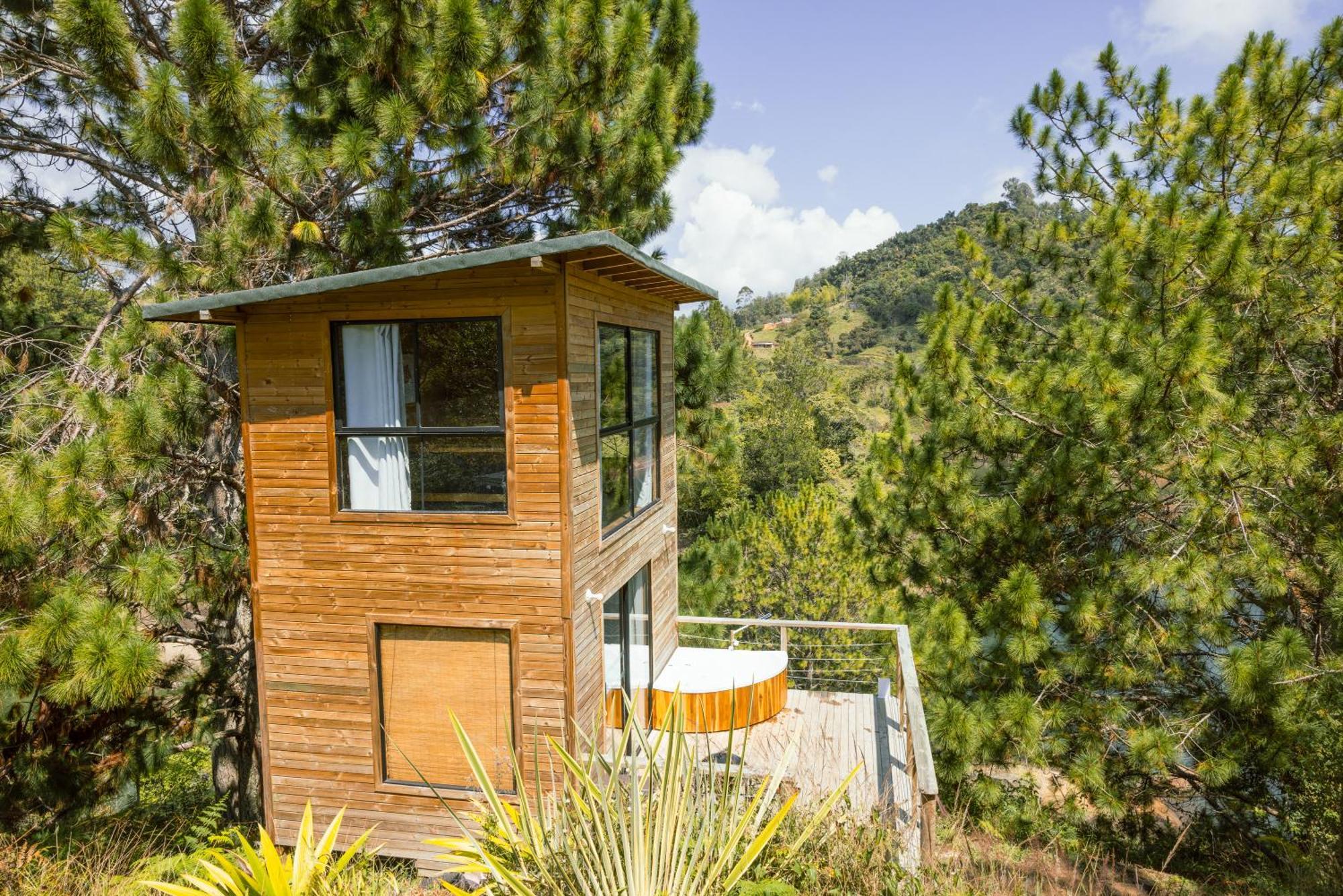 Cabanas Refugio Himalaya Guatapé Exteriér fotografie