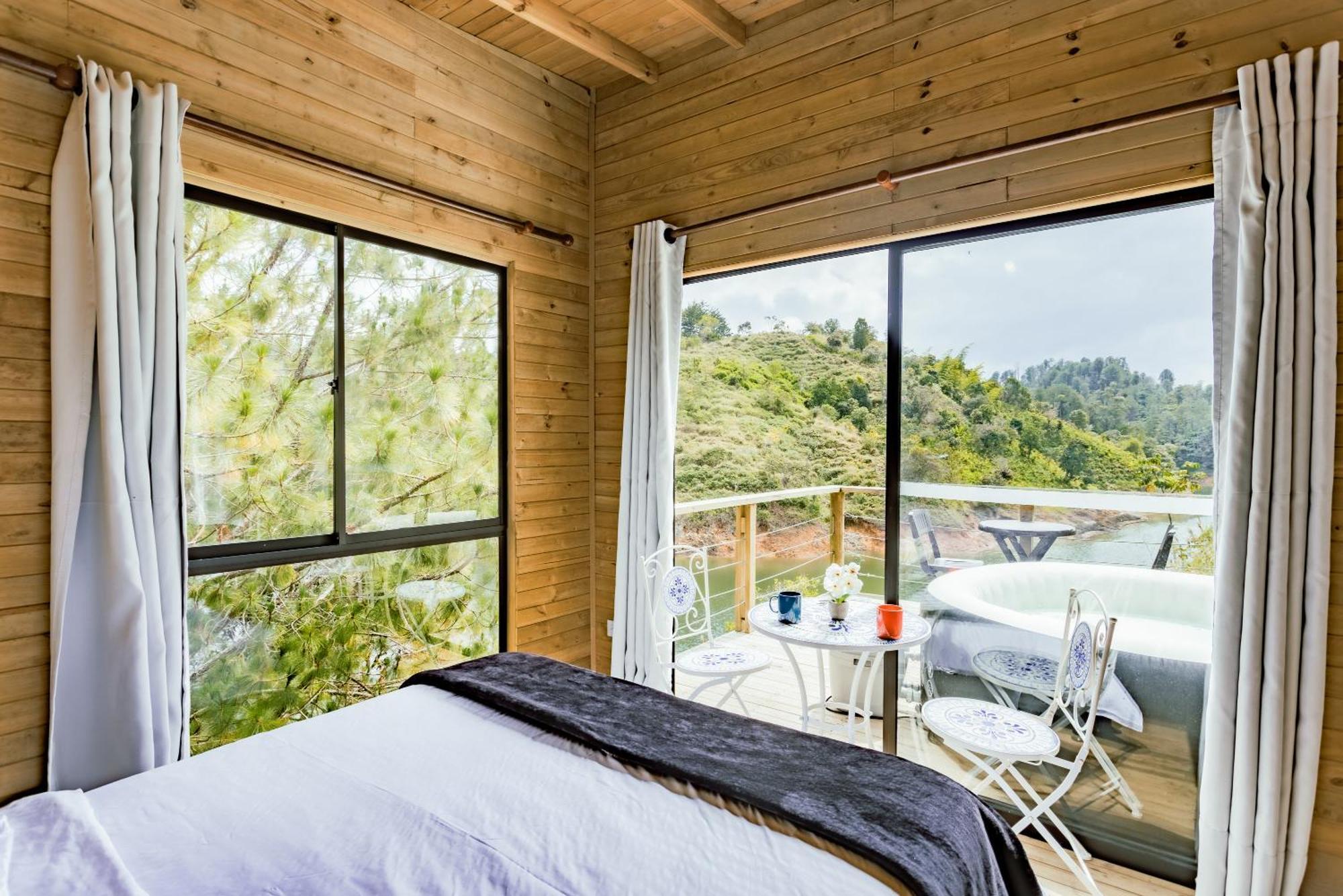 Cabanas Refugio Himalaya Guatapé Exteriér fotografie