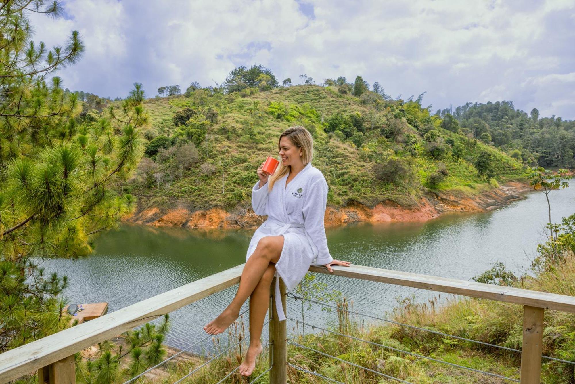 Cabanas Refugio Himalaya Guatapé Exteriér fotografie