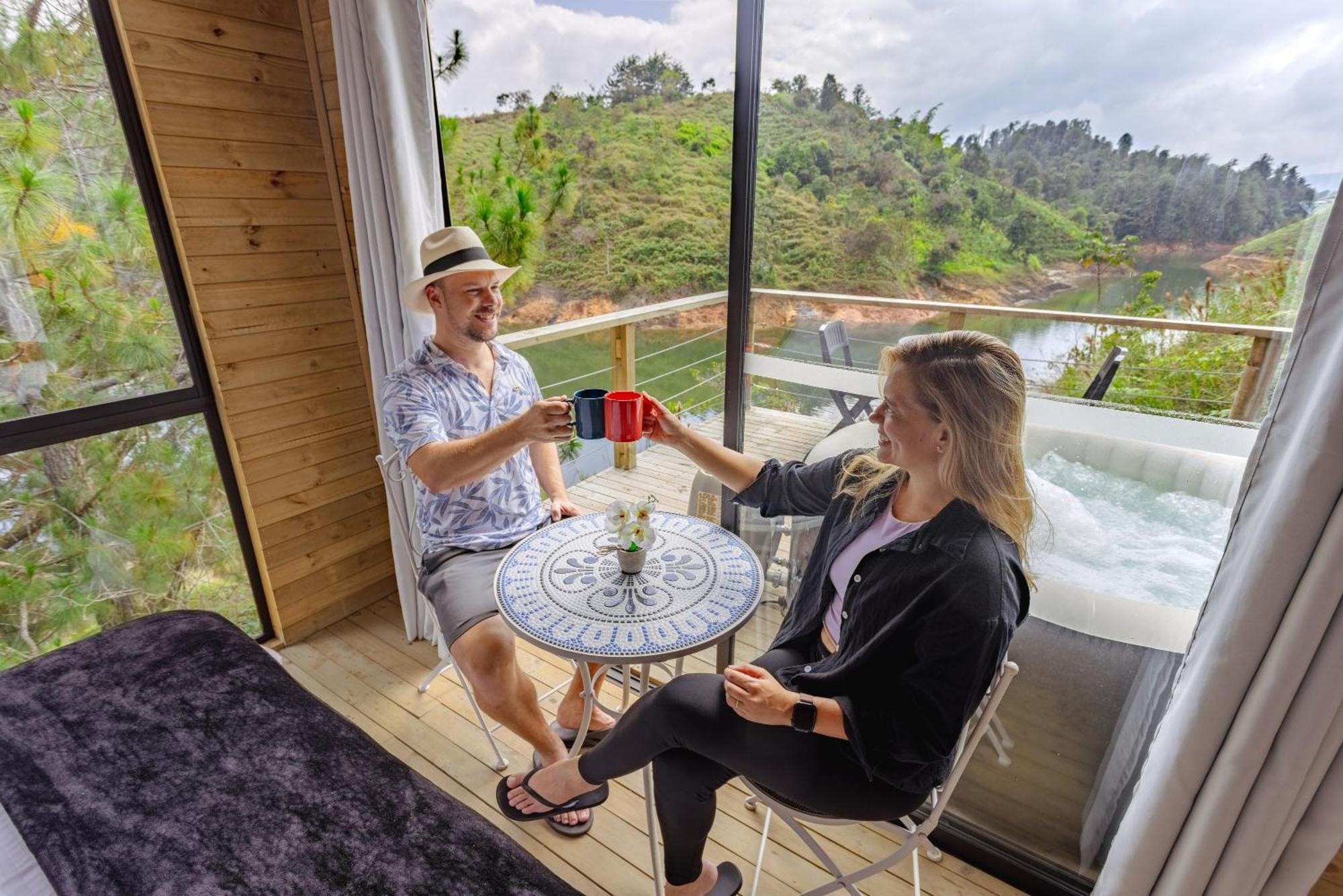 Cabanas Refugio Himalaya Guatapé Exteriér fotografie